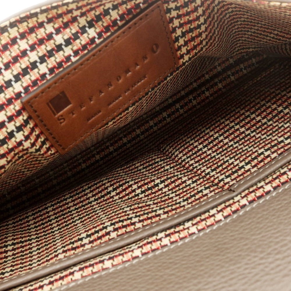[Used] Stefanomano STEFANOMANO Shrink Leather Clutch Briefcase Thob [Condition Rank A] [Men&