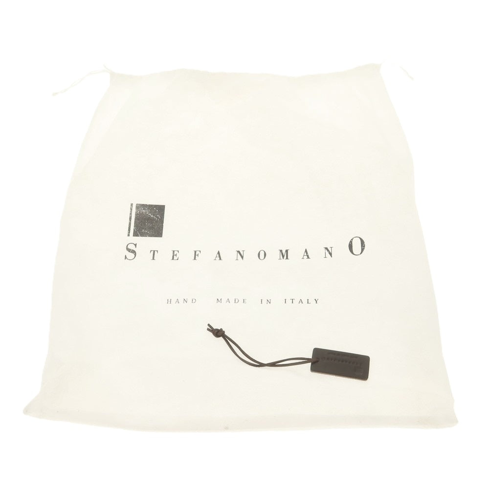 [Used] Stefanomano STEFANOMANO Shrink Leather Clutch Briefcase Thob [Condition Rank A] [Men&