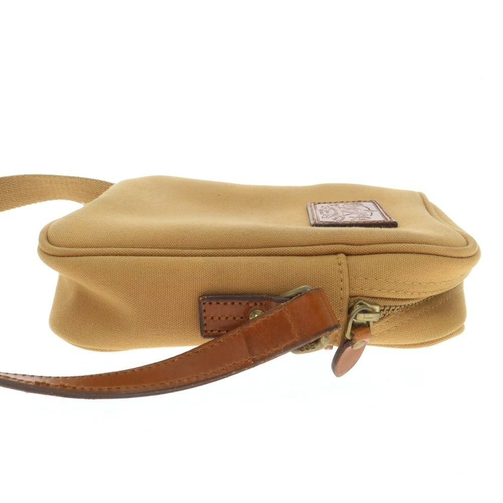 [Used] Ralph Lauren SAFARI canvas shoulder bag, beige [Condition: A] [Men&