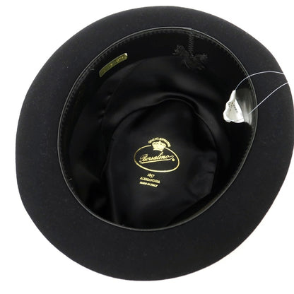 【中古】ボルサリーノ Borsalino ラビット 中折れハット ブラック【 60 】【 状態ランクA 】【 メンズ 】