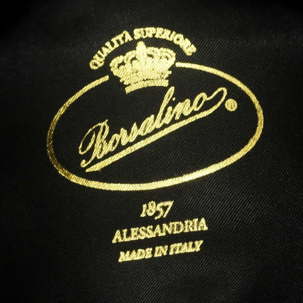 【中古】ボルサリーノ Borsalino ラビット 中折れハット ブラック【 60 】【 状態ランクA 】【 メンズ 】