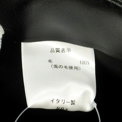 【中古】ボルサリーノ Borsalino ラビット 中折れハット ブラック【 59 】【 状態ランクB 】【 メンズ 】