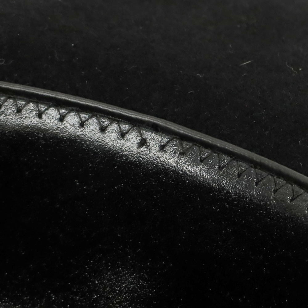 【中古】ボルサリーノ Borsalino ラビット 中折れハット ブラック【 60位 】【 状態ランクA 】【 メンズ 】