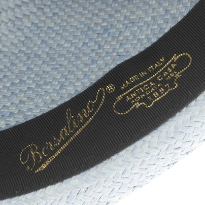 [Used] Borsalino Short Brim Panama Hat Light Blue [60] [Condition Rank B] [Men&