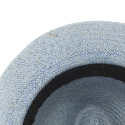[Used] Borsalino Short Brim Panama Hat Light Blue [60] [Condition Rank B] [Men&