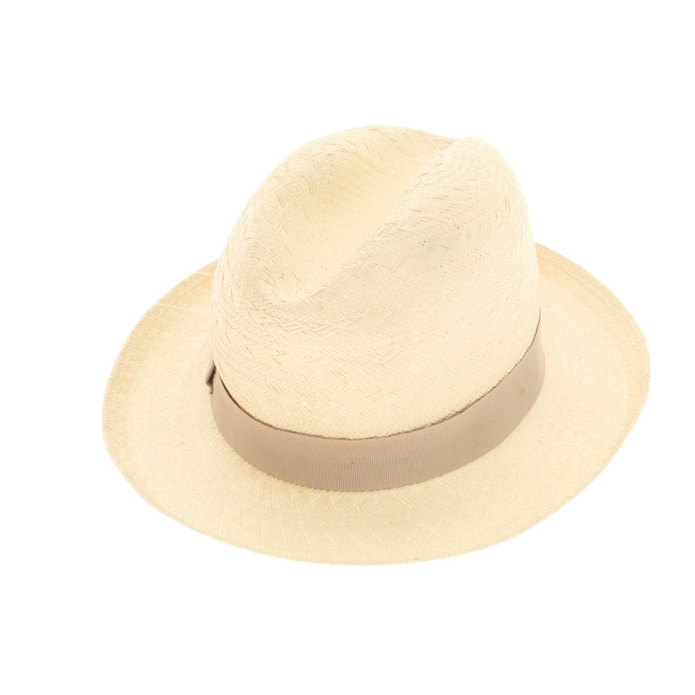 【中古】スーパーデューパーハッツ Super Duper Hats ペーパー ストロー ハット ナチュラルxベージュ【 58 】【 状態ランクC 】【 メンズ 】