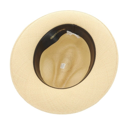 [Used] Franklin Tailored Panama Hat Made in Ecuador Natural x Light Brown [61] [Condition Rank B] [Men&