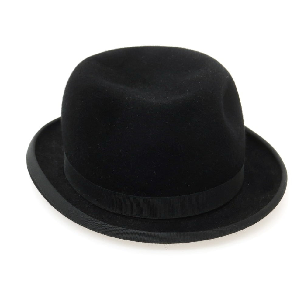 【中古】ロックアンドコーハッターズ LOCK &amp; Co. HATTERS ウール系 ボーラーハット ブラック【 XL（61） 】【 状態ランクB 】【 メンズ 】