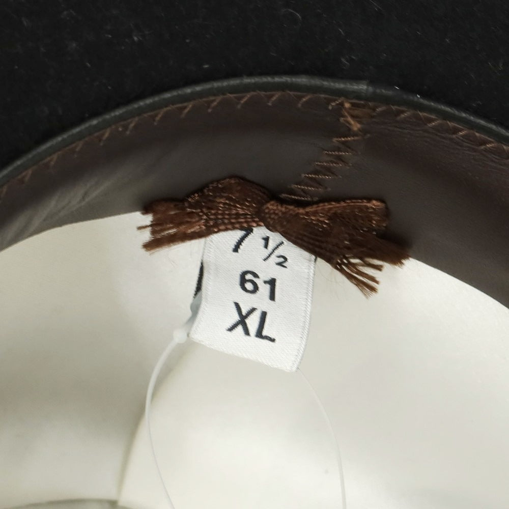 【中古】ロックアンドコーハッターズ LOCK &amp; Co. HATTERS ウール系 ボーラーハット ブラック【 XL（61） 】【 状態ランクB 】【 メンズ 】