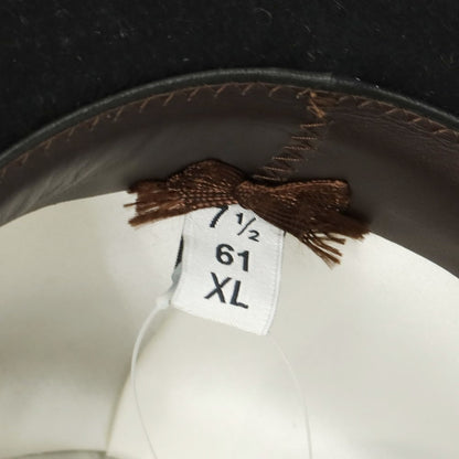 【中古】ロックアンドコーハッターズ LOCK &amp; Co. HATTERS ウール系 ボーラーハット ブラック【 XL（61） 】【 状態ランクB 】【 メンズ 】