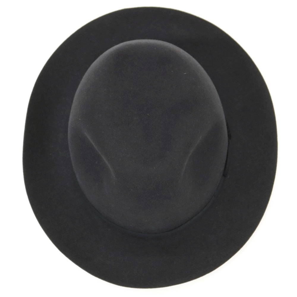 【中古】ロックアンドコーハッターズ LOCK &amp; Co. HATTERS ウール系 ソフトボーラーハット グレー【 59 】【 状態ランクB 】【 メンズ 】