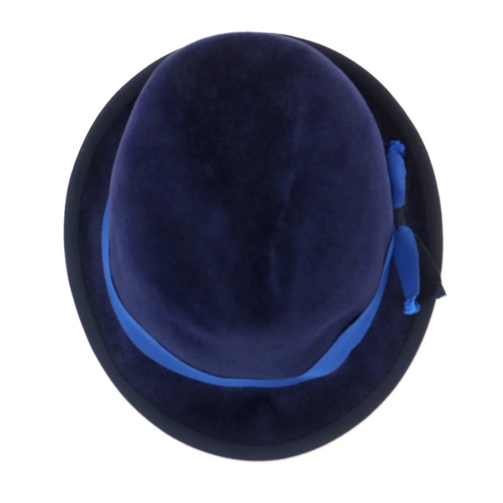 【中古】ロッドキーナン ROD KEENAN ラビット 中折れハット パープルネイビー【 表記なし（59位） 】【 状態ランクB 】【 メンズ 】