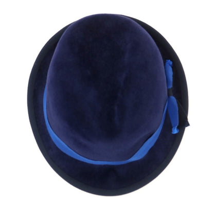 【中古】ロッドキーナン ROD KEENAN ラビット 中折れハット パープルネイビー【 表記なし（59位） 】【 状態ランクB 】【 メンズ 】