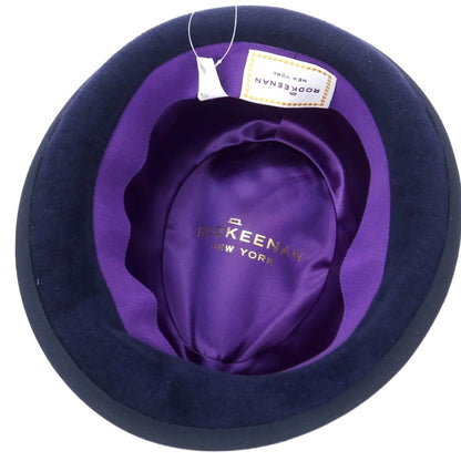 【中古】ロッドキーナン ROD KEENAN ラビット 中折れハット パープルネイビー【 表記なし（59位） 】【 状態ランクB 】【 メンズ 】