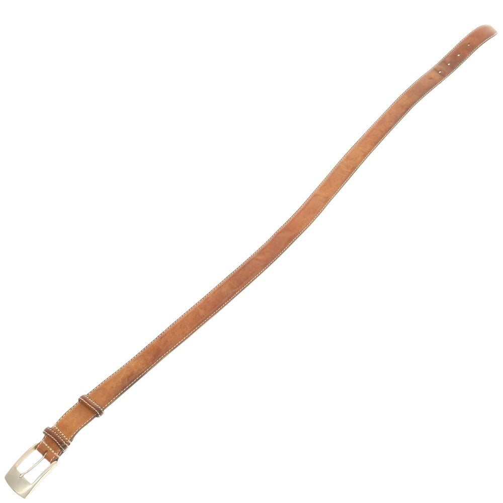 【中古】フェリージ Felisi レザー ベルト ブラウン【 90 】【 状態ランクD 】【 メンズ 】