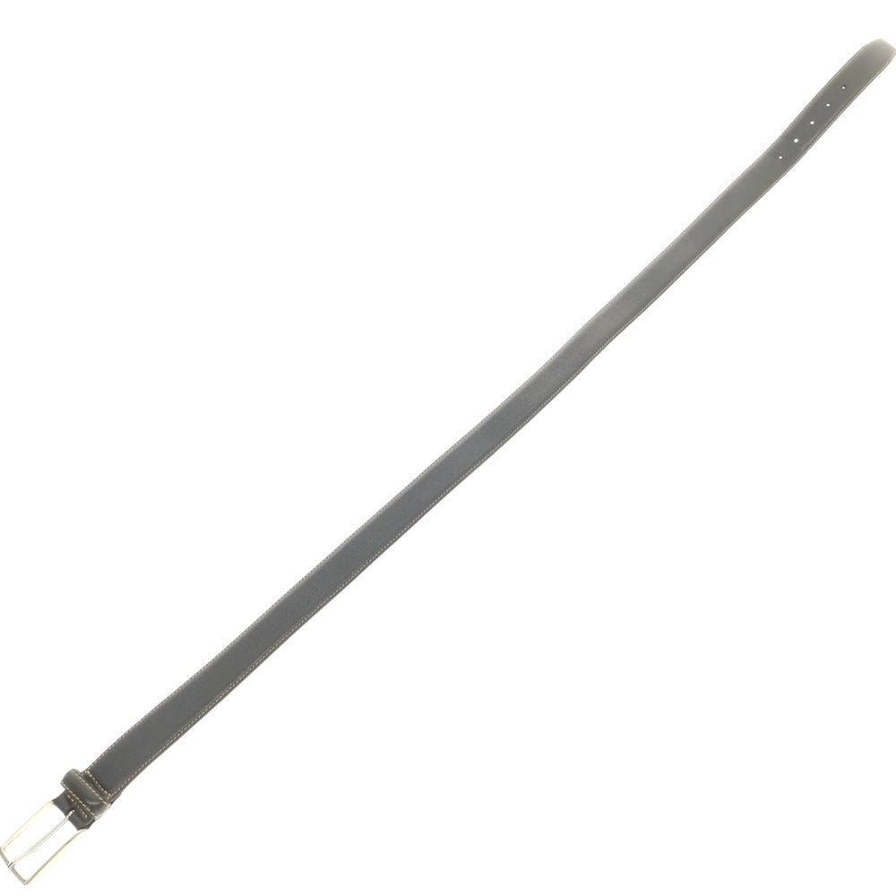 【中古】アンダーソンズ Andersons レザー ベルト ダークネイビー【 95 】【 状態ランクB 】【 メンズ 】