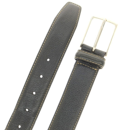 【中古】アンダーソンズ Andersons レザー ベルト ダークネイビー【 95 】【 状態ランクB 】【 メンズ 】