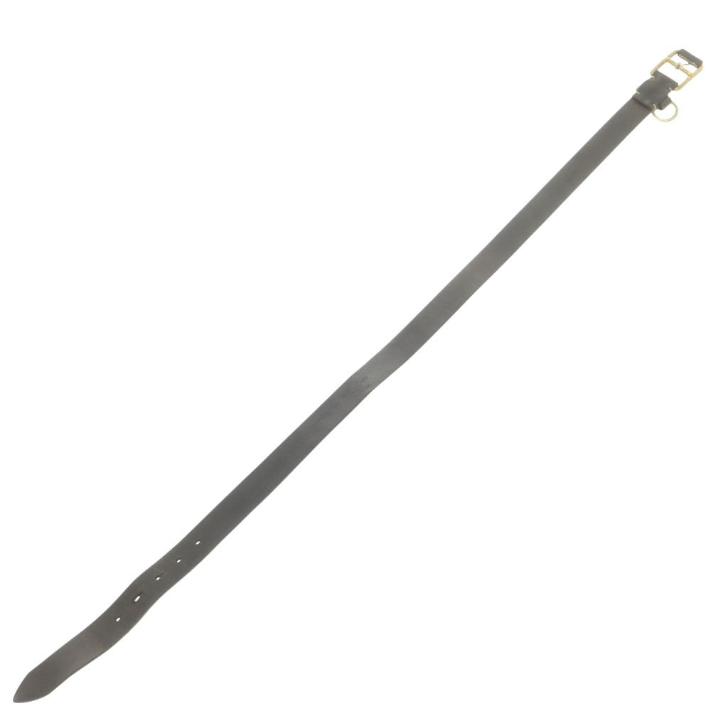 【中古】ユケテン YUKETEN レザー ベルト ブラック【 90 】【 状態ランクB 】【 メンズ 】