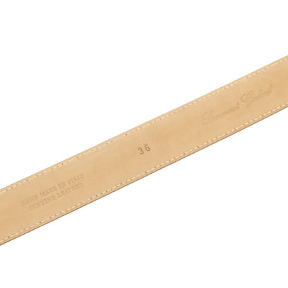 【中古】シモノ ゴダール SIMONNOT GODARD レザー ベルト ブラウン【 36 】【 状態ランクB 】【 メンズ 】