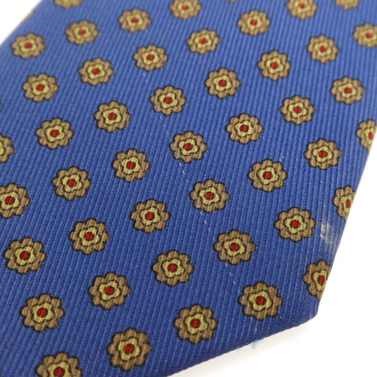 [Used] Stefano Bigi 50oz Twill Silk Small Pattern Necktie Light Navy x Olive [Condition Rank C] [Men&