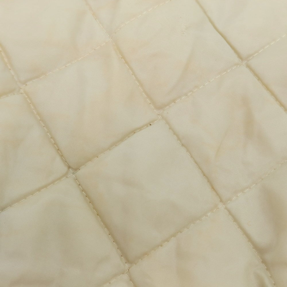 【中古】ティーエム アスレチックス TM ATHLETICS ウール×レザー 中綿入り スタジャン オレンジxグレー【 36 】【 状態ランクC 】【 メンズ 】