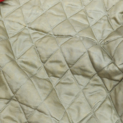 【中古】ゴールデンベア Golden Bear ウール×レザー 中綿入り スタジャン レッドxグレー【 XS 】【 状態ランクC 】【 メンズ 】