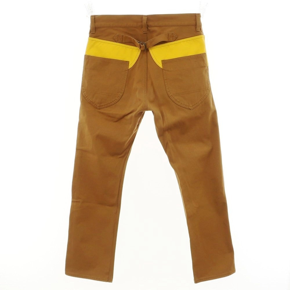 [Used] JUNYA WATANABE MAN 2020 Autumn/Winter Cotton Work Pants Camel x Yellow [XS] [Condition Rank B] [Men&