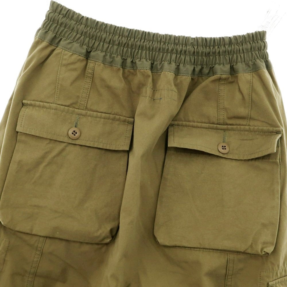 [Used] JUNYA WATANABE MAN Spring/Summer 2022 Cotton Sarouel Pants Olive [XS] [Condition Rank B] [Men&