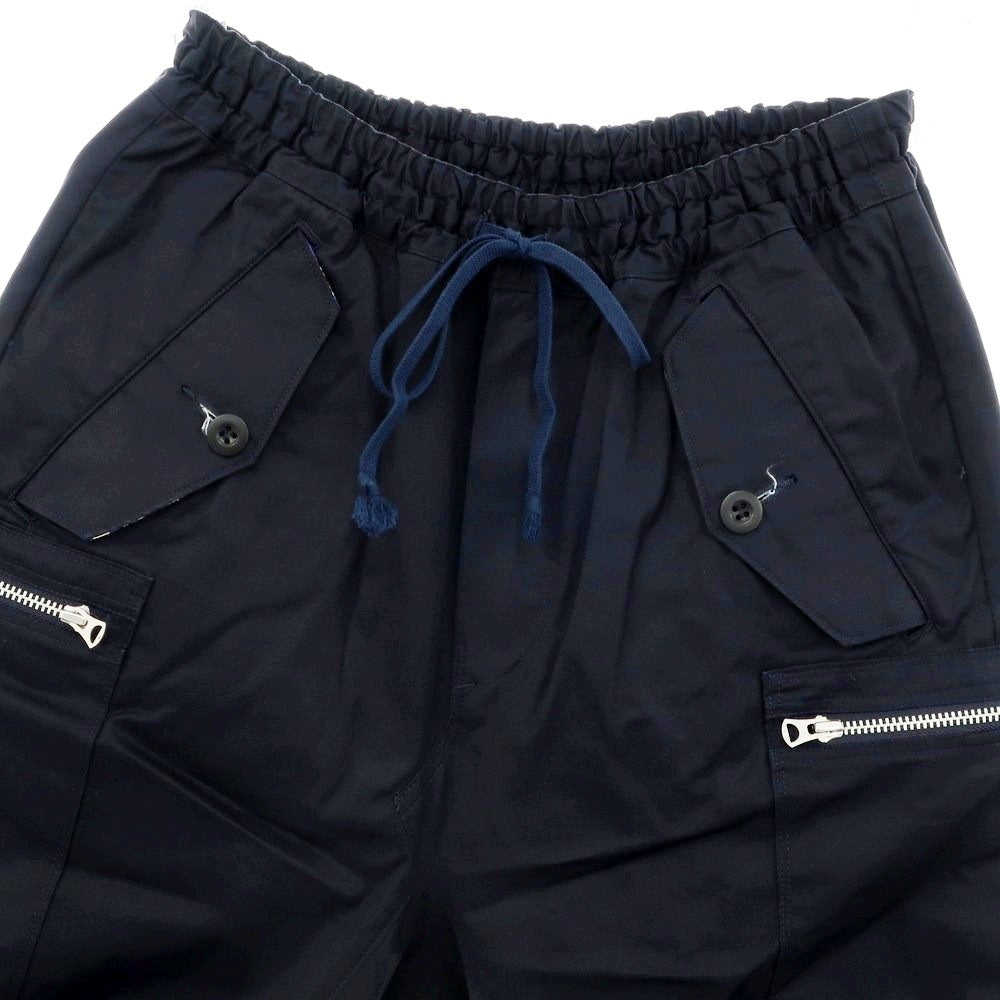 [Used] JUNYA WATANABE MAN Spring/Summer 2022 Cotton Sarouel Pants Navy [XS] [Condition Rank B] [Men&