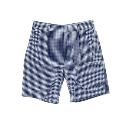[Used] JUNYA WATANABE MAN Spring/Summer 2013 Cotton Gingham Check Shorts Navy Blue x White [XS] [Condition Rank B] [Men&