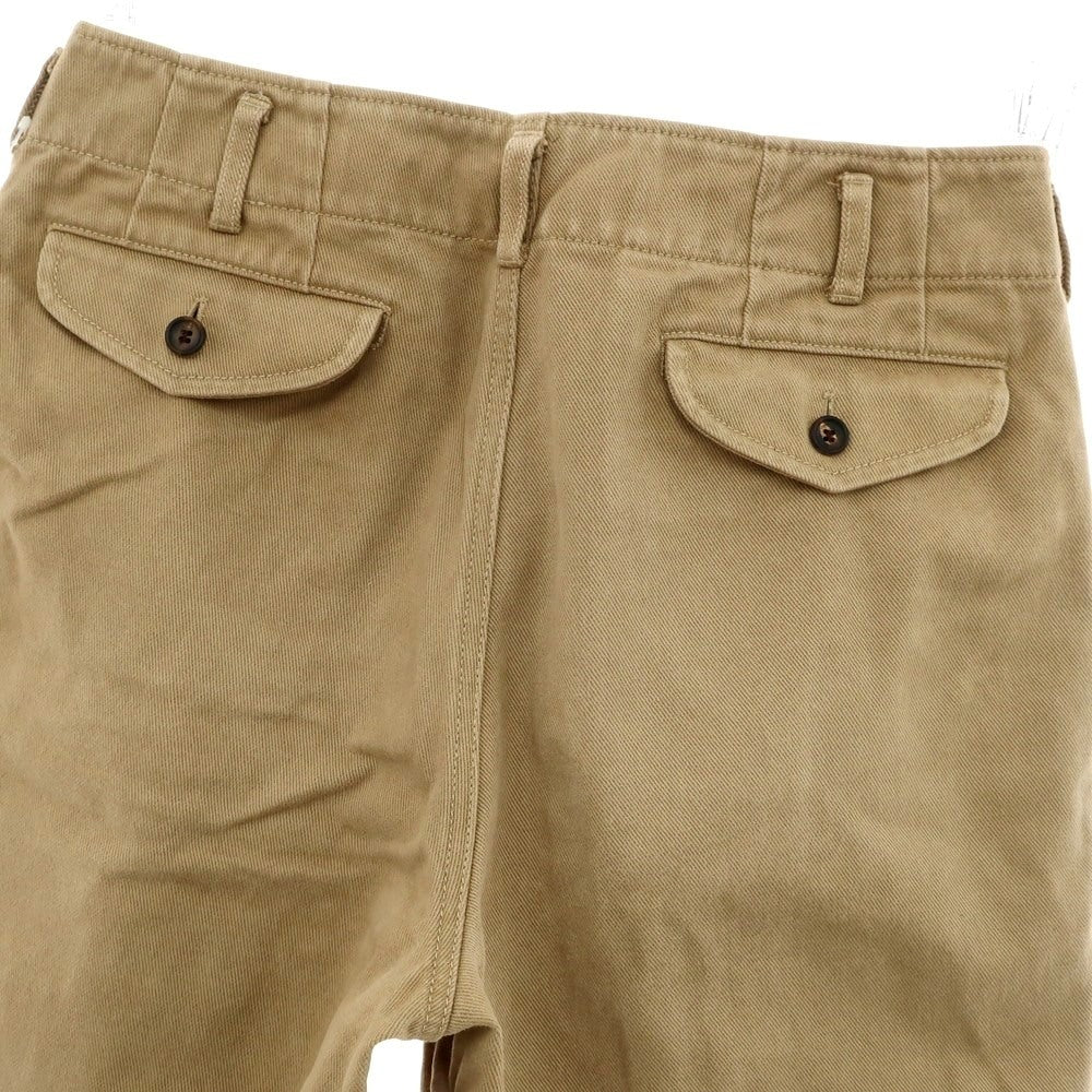 [Used] COMME des GARCONS SHIRT 2020 Spring/Summer Cotton Chino Pants Beige [XS] [Condition Rank C] [Men&