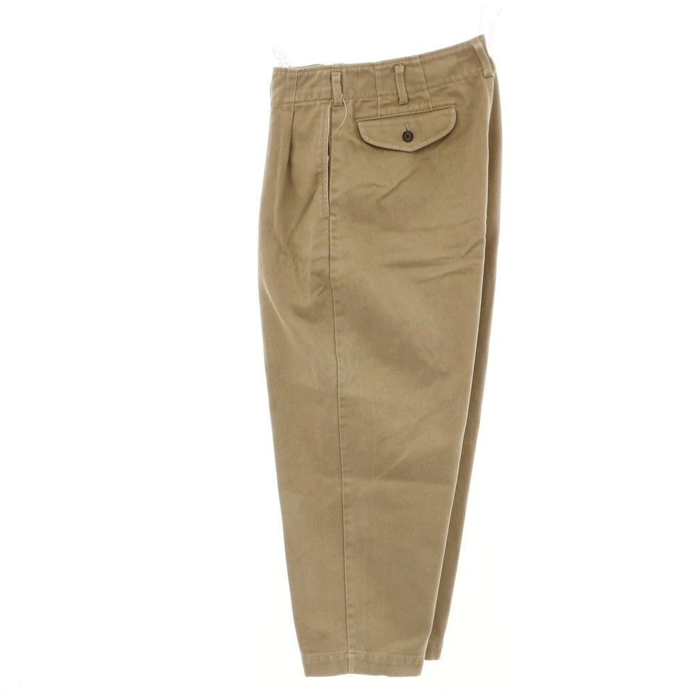 [Used] COMME des GARCONS SHIRT 2020 Spring/Summer Cotton Chino Pants Beige [XS] [Condition Rank C] [Men&