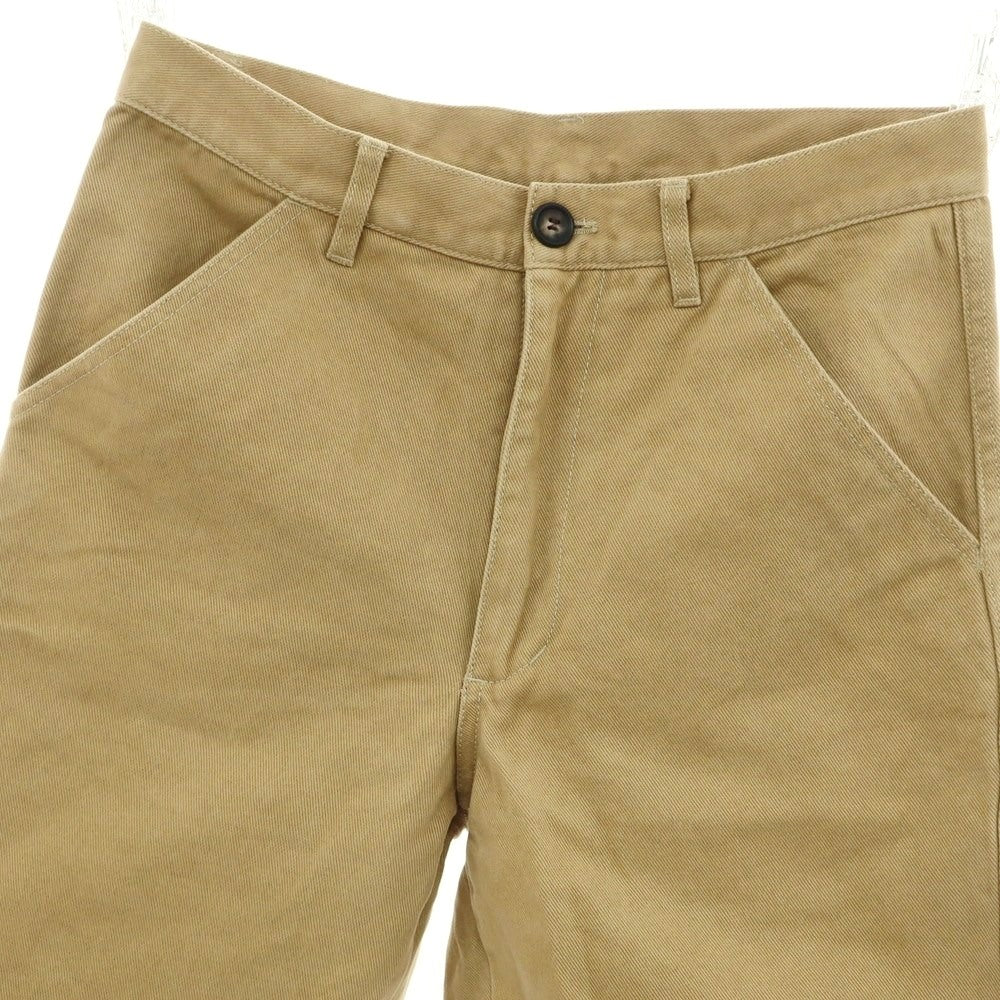 [Used] COMME des GARCONS SHIRT 2020 Autumn/Winter Cotton Chino Pants Beige [XS] [Condition Rank C] [Men&