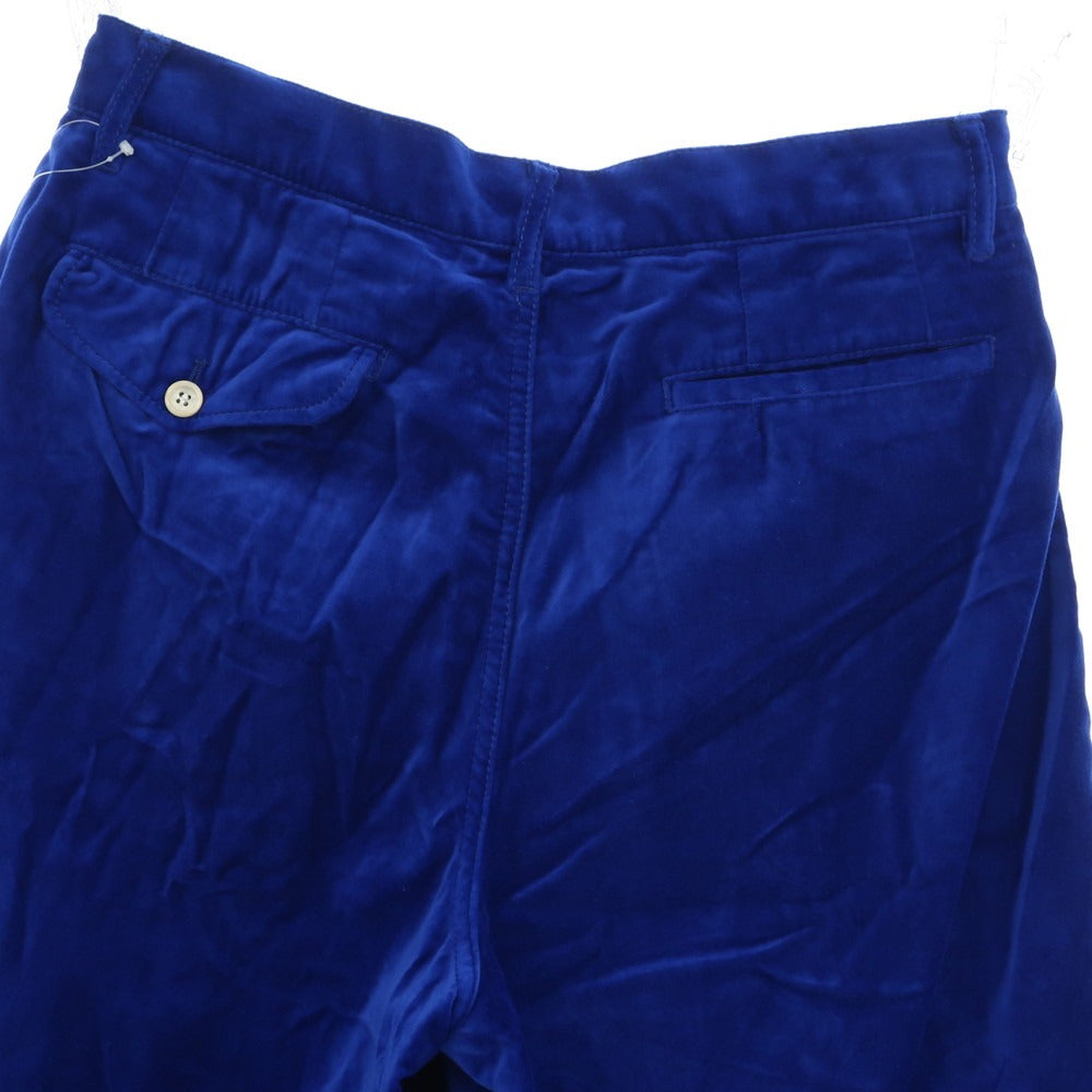 [Used] COMME des GARCONS SHIRT 2023 Autumn/Winter Cotton Velvet Shorts Blue [S] [Condition Rank B] [Men&