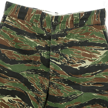 [Used] GUNG HO Cotton Camouflage Shorts Olive x Black [No description (S rank)] [Condition rank B] [Men&