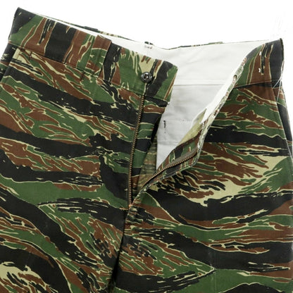 [Used] GUNG HO Cotton Camouflage Shorts Olive x Black [No description (S rank)] [Condition rank B] [Men&