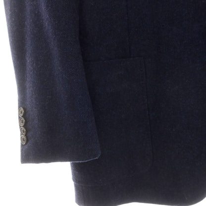 【中古】ベルベスト Belvest ウールカシミヤ テーラードジャケット ネイビー【 52 】【 状態ランクB 】【 メンズ 】