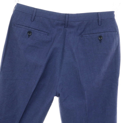 [Used] ROTA Wool Linen Dress Slacks Pants Navy [48] [Condition Rank B] [Men&