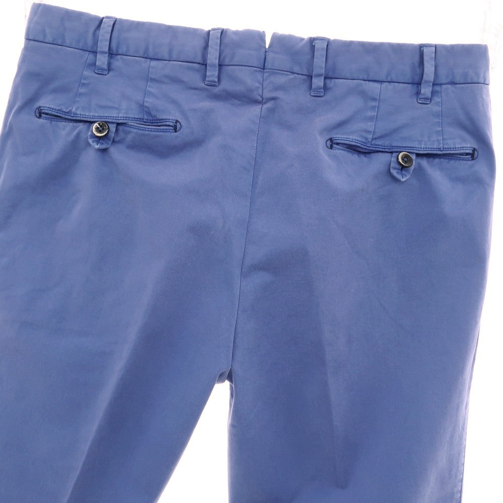 [Used] PT01 Bahia Stretch Cotton Casual Slacks Pants Blue [50] [Condition Rank C] [Men&