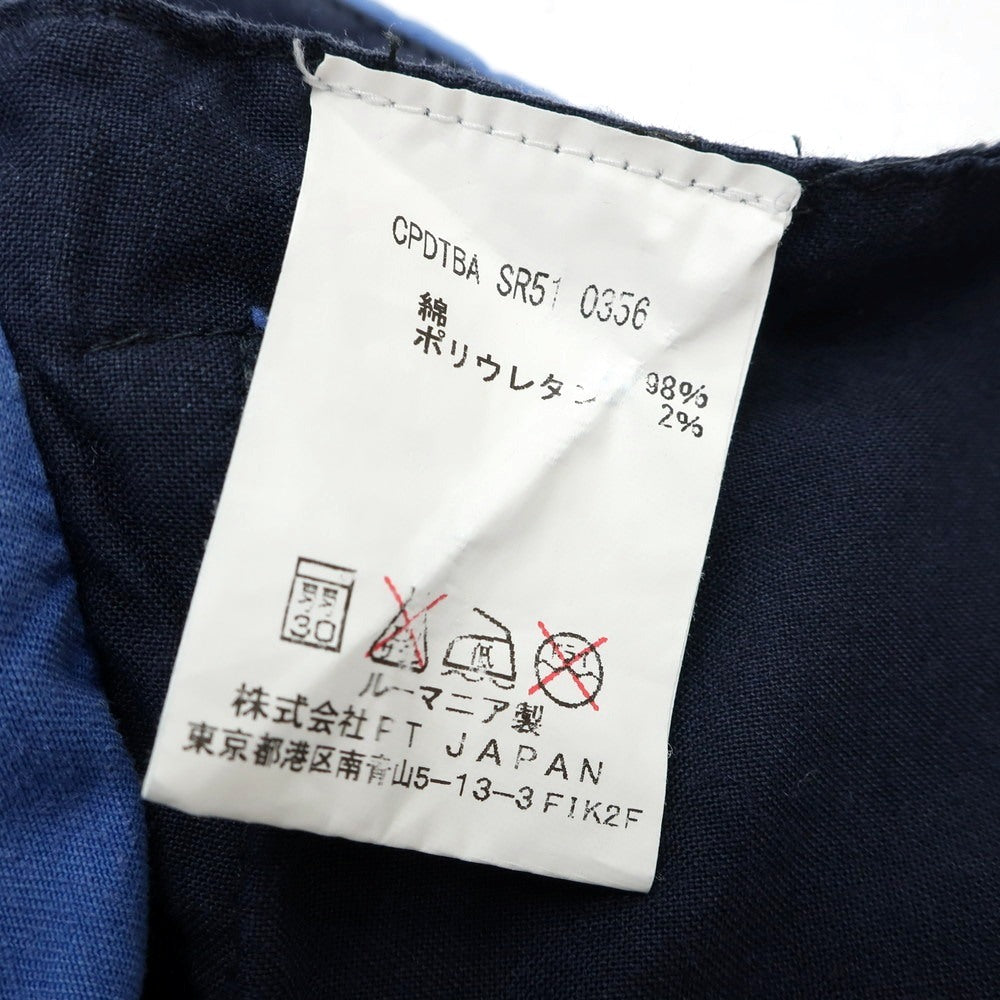 [Used] PT01 Bahia Stretch Cotton Casual Slacks Pants Blue [50] [Condition Rank C] [Men&