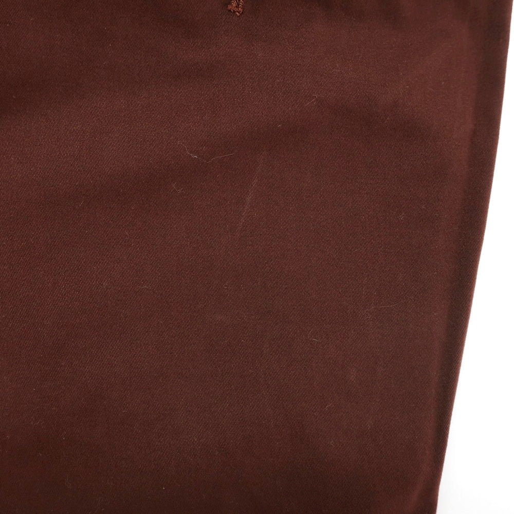 [Used] PT01 LOWER EAST SIDE HEPCAT stretch cotton casual slacks pants brown [48] [Condition rank B] [Men&