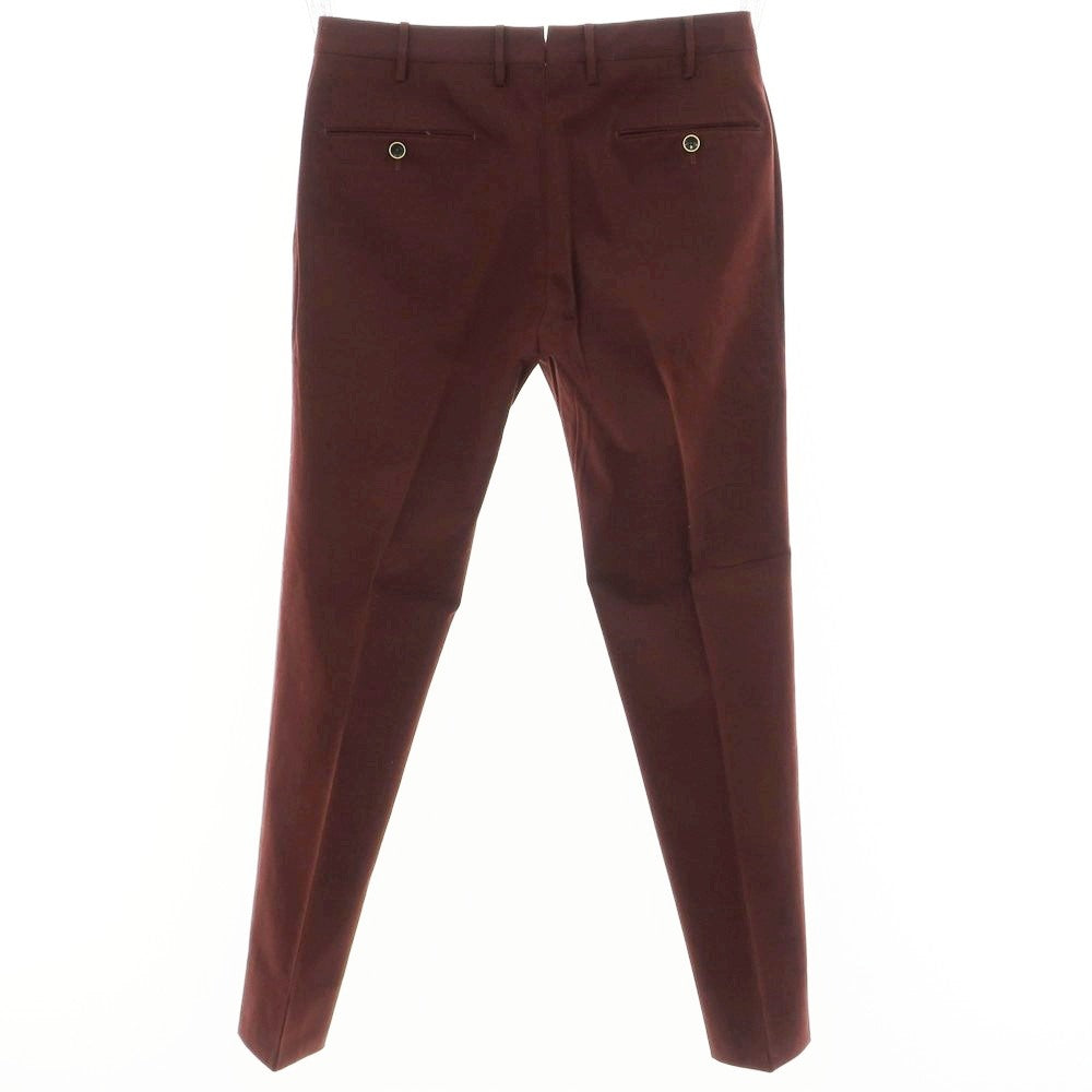 [Used] PT01 LOWER EAST SIDE HEPCAT stretch cotton casual slacks pants brown [48] [Condition rank B] [Men&