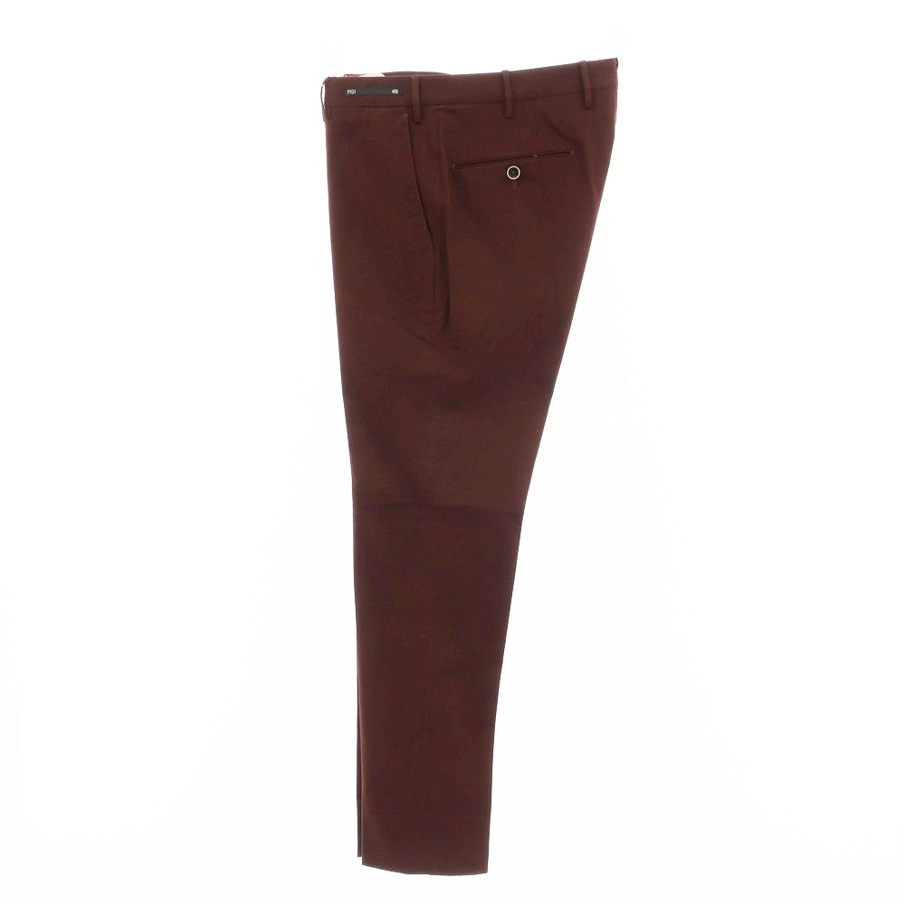 [Used] PT01 LOWER EAST SIDE HEPCAT stretch cotton casual slacks pants brown [48] [Condition rank B] [Men&