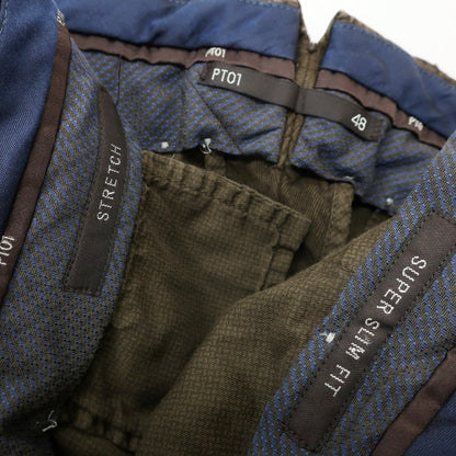 [Used] PT01 Stretch Summer Corduroy Corduroy Pants Brown [48] [Condition Rank B] [Men&