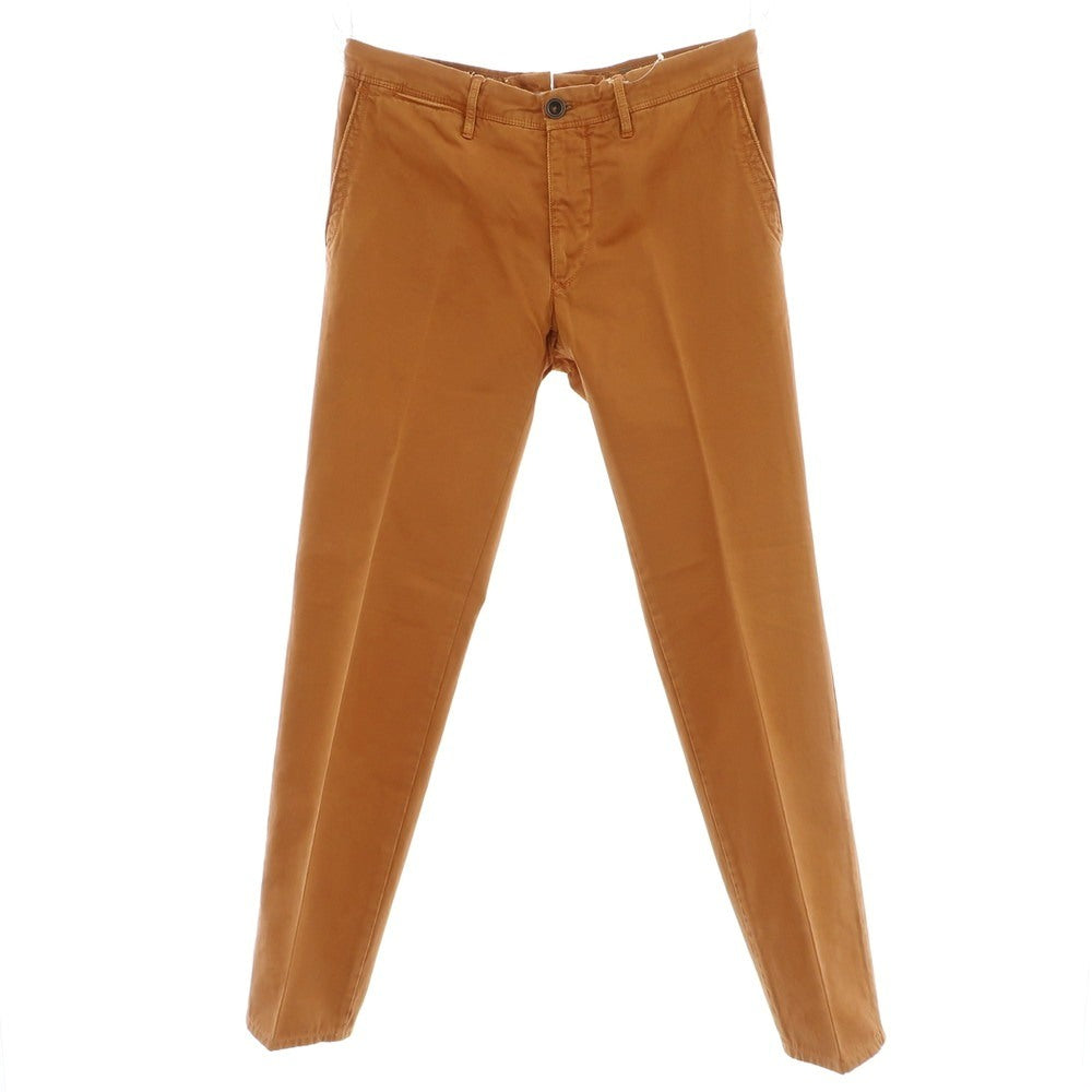 [Used] INCOTEX Cotton Casual Slacks Pants Orange Brown [34] [Condition Rank C] [Men&