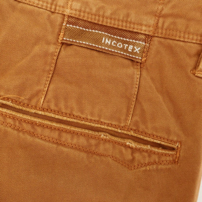 [Used] INCOTEX Cotton Casual Slacks Pants Orange Brown [34] [Condition Rank C] [Men&