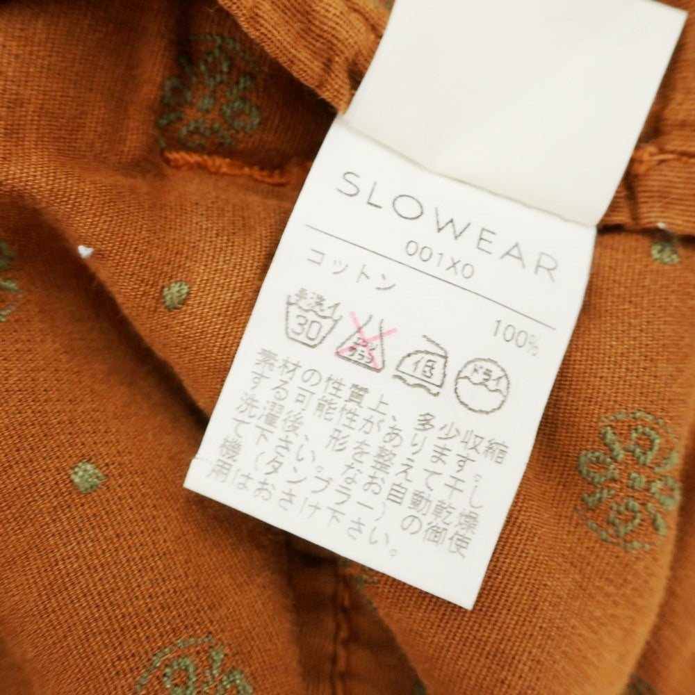 [Used] INCOTEX Cotton Casual Slacks Pants Orange Brown [34] [Condition Rank C] [Men&