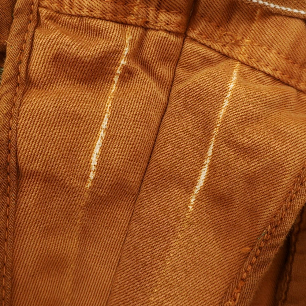 [Used] INCOTEX Cotton Casual Slacks Pants Orange Brown [34] [Condition Rank C] [Men&