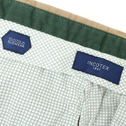 【中古】インコテックス INCOTEX コットン カジュアルスラックスパンツ ダークベージュ【 52 】【 状態ランクC 】【 メンズ 】