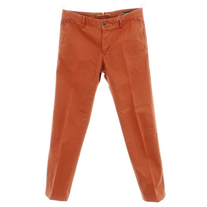 [Used] INCOTEX Stretch Cotton Casual Slacks Pants Dark Orange [33] [Condition Rank B] [Men&